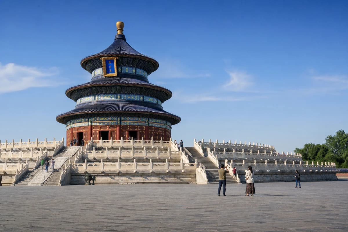 Hall of Prayer for Good Harvests at Beijing's Temple of Heaven