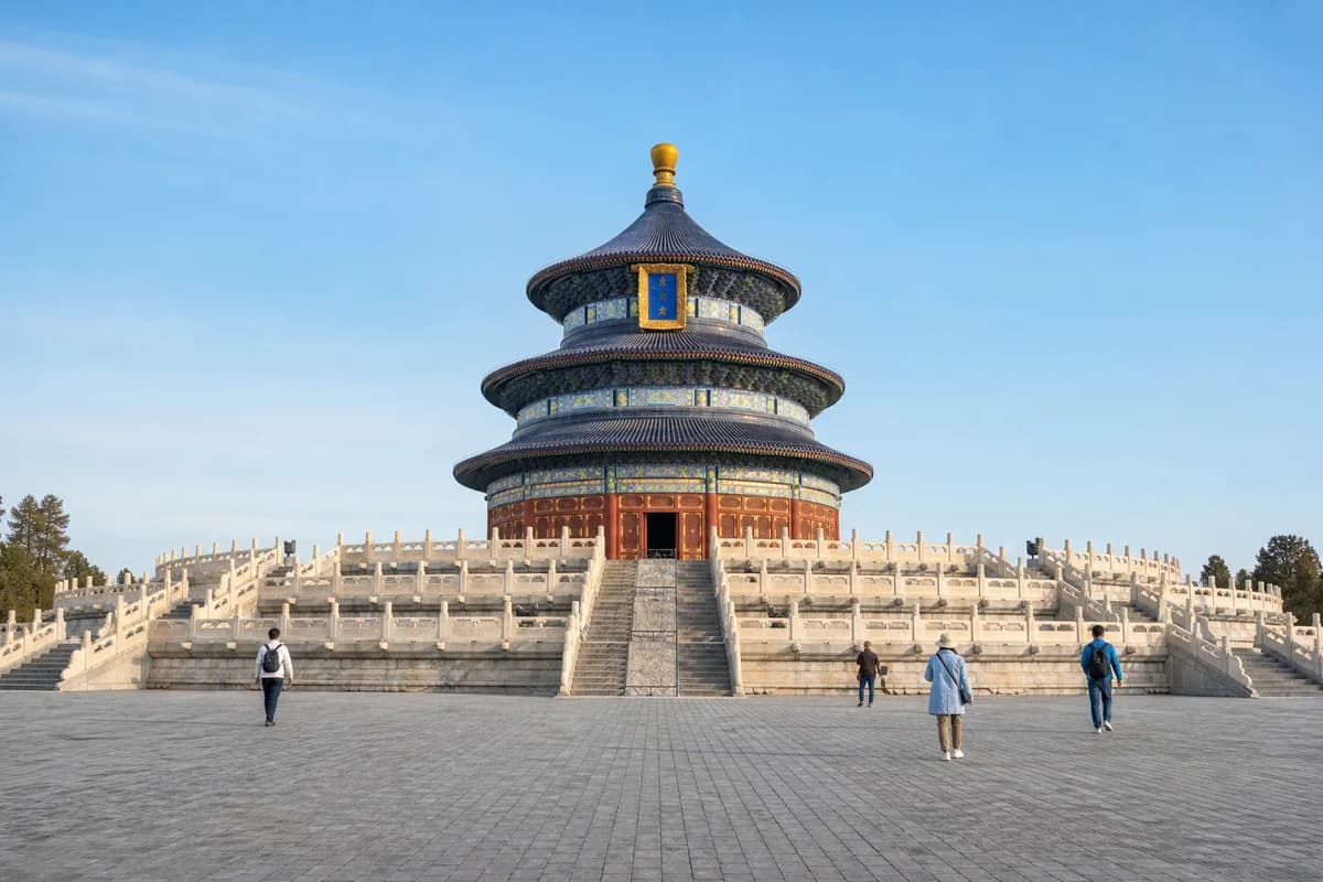 Hall of Prayer for Good Harvests at Beijing's Temple of Heaven